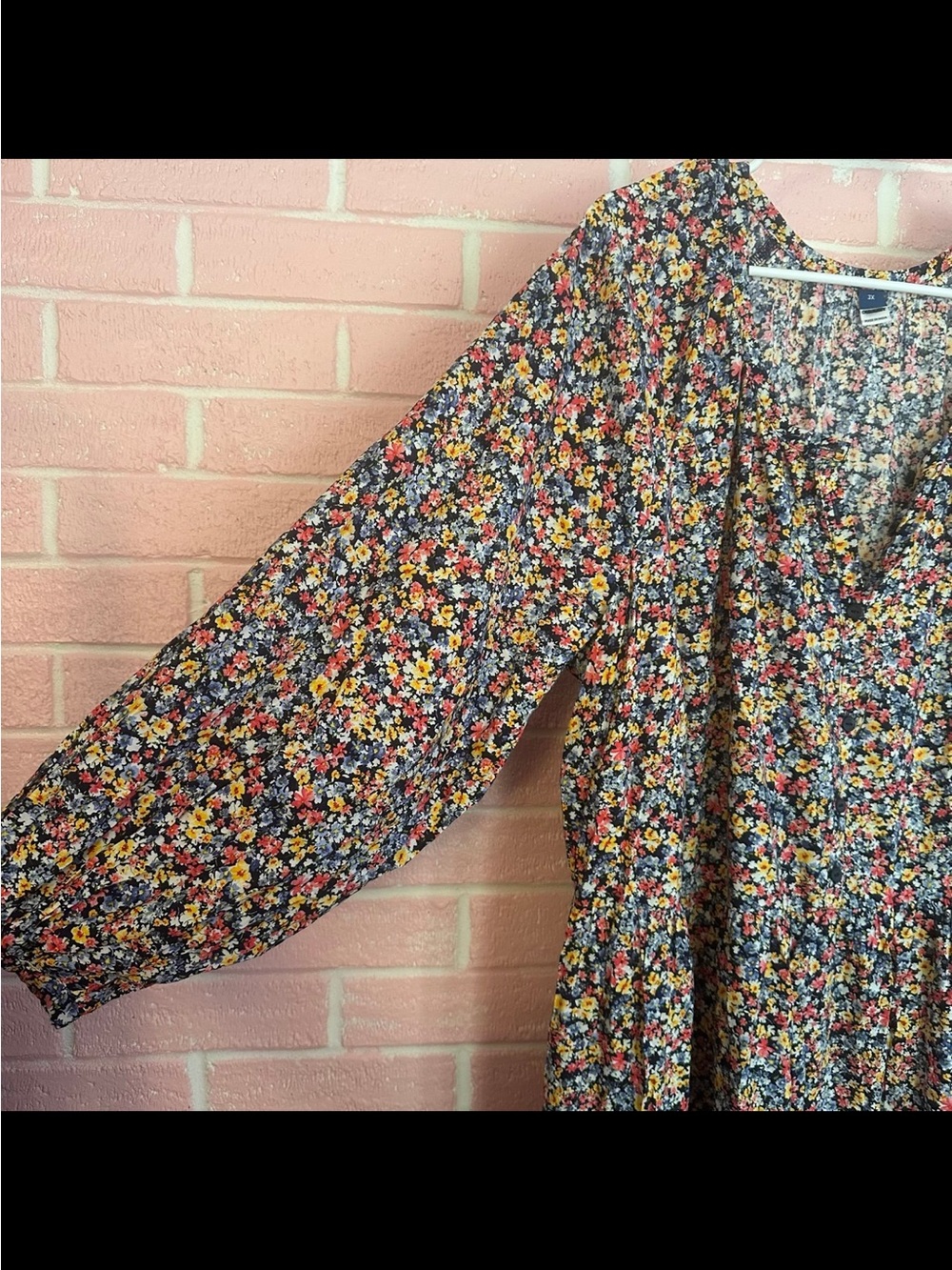 Old Navy Floral Midi Dress in Multi-Color - Women - Picture 3 of 5